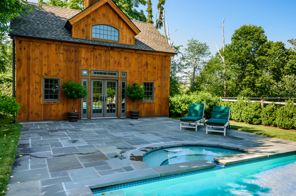 How We Built This One-of-a-Kind Timber Frame Pool House - Gerety ...