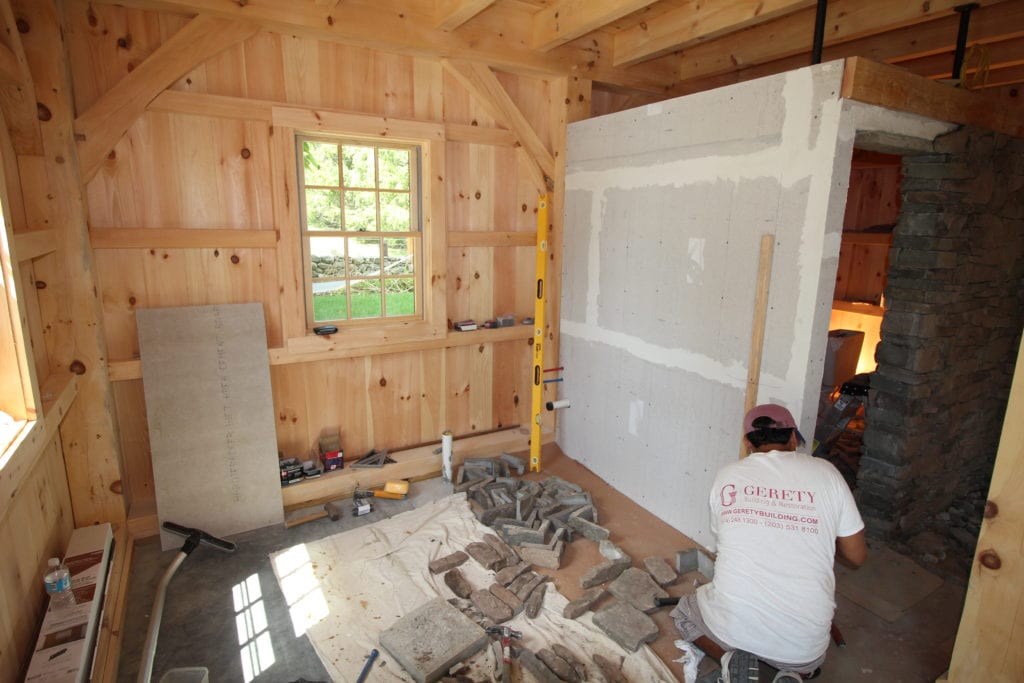 Pool House Construction