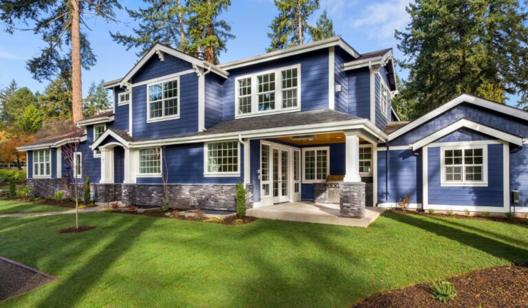 large two-story house
