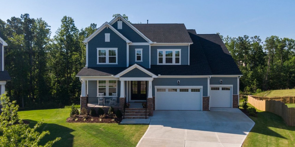 newly constructed luxury custom house