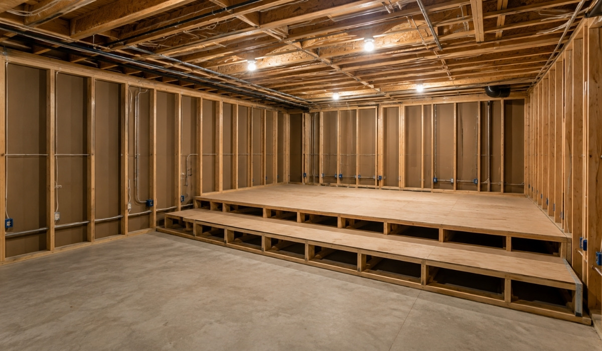 theater under construction